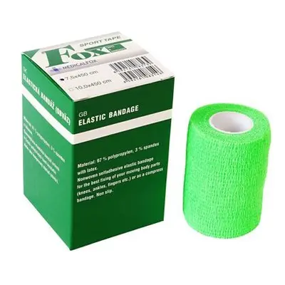 FOX ELASTIC BANDAGE samodržící bandáž 7.5cmx4.5m