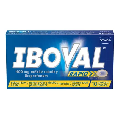 IBOVAL RAPID 400MG CPS MOL 10