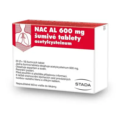 NAC AL 600MG TBL EFF 20(2X10)