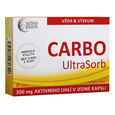 Astina CARBO UltraSorb 300mg cps.20