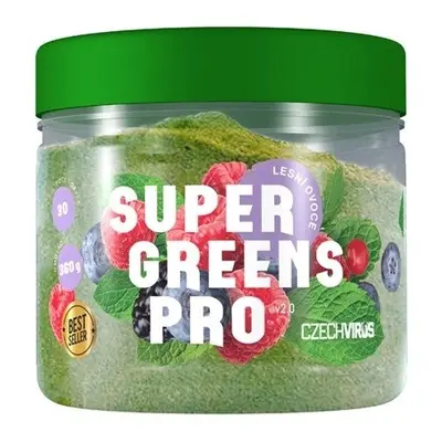 Czech Virus Super Greens Pro 360g lesní ovoce