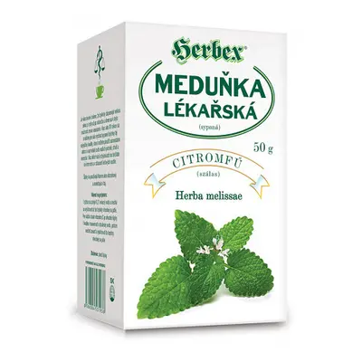 HERBEX Meduňka lékařská čaj sypaný 50g