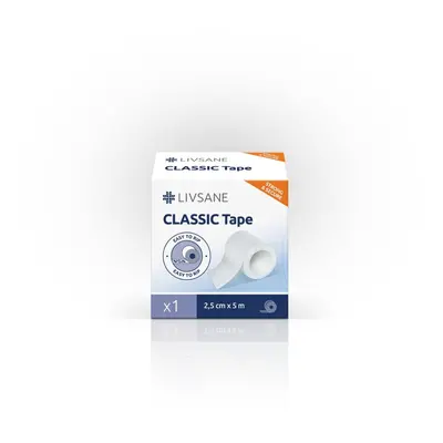 LIVSANE Fixační náplast Classic 2.5cmx5m