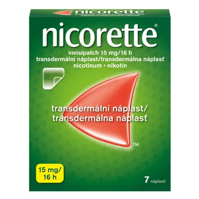 NICORETTE INVISIPATCH 15MG/16H transdermální náplasti 7 I