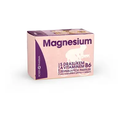 Rosen Magnesium 300mg perlivé pastilky 20ks