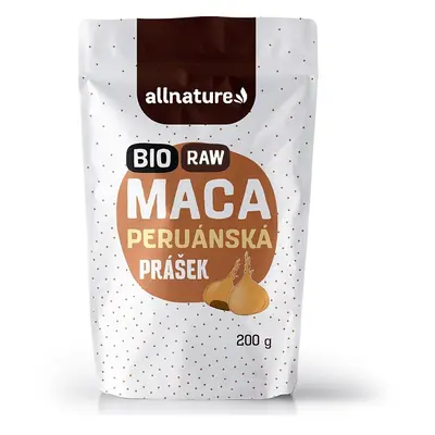 Allnature Maca prášek RAW BIO 200g