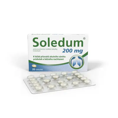 SOLEDUM 200MG CPS ETM 20