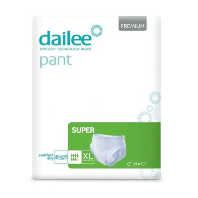 Dailee Pant Premium SUPER inkontinenční kalhotky XL 15ks