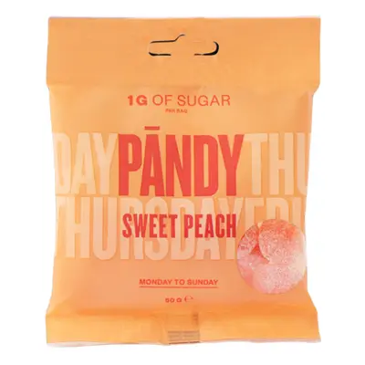 Pändy Candy Sweet Peach gumové bonbony 50g