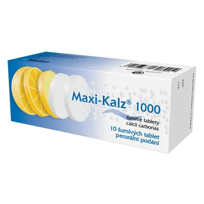 MAXI-KALZ 1000MG TBL EFF 10