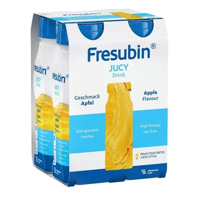 FRESUBIN JUCY DRINK PŘÍCHUŤ JABLEČNÁ POR SOL 4X200ML