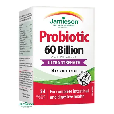 JAMIESON Probiotic 60miliard ULTRA STRENGTH cps.24