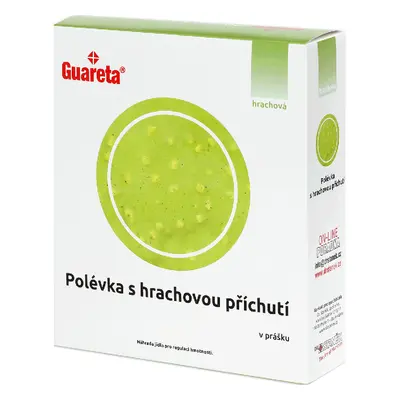 Guareta Polévka s hrachovou příchutí v prášku 3x56g