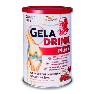 Geladrink Plus+ práškový nápoj višeň 340g