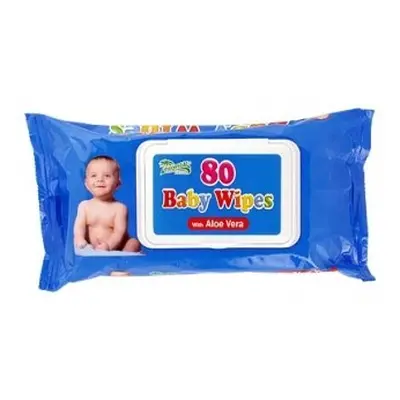 Baby Wipes Dětské vlhčené ubrousky s Aloe vera 80ks