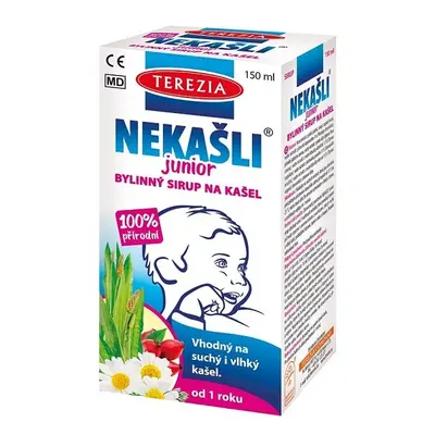 TEREZIA NEKAŠLI Junior přírodní bylinný sirup 150ml