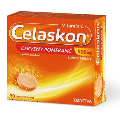 CELASKON ČERVENÝ POMERANČ 500MG TBL EFF 30(3X10)