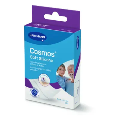 Cosmos Soft Silicone ultra jemná náplast 6 x 10 cm 5 ks