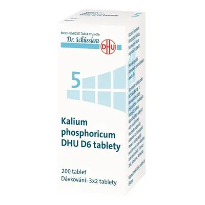 KALIUM PHOSPHORICUM DHU D6(D12) TBL NOB 200