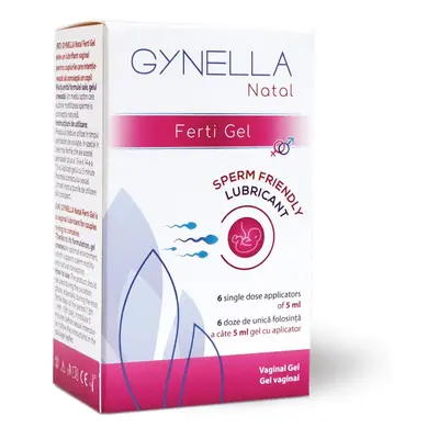 GYNELLA Natal Ferti Gel podpora početí - jednorázové aplikátory 6x5ml