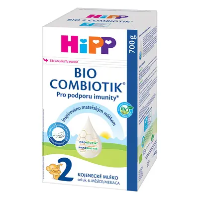 HiPP 2 Combiotik kojenecké mléko BIO 700g - balení 3 ks