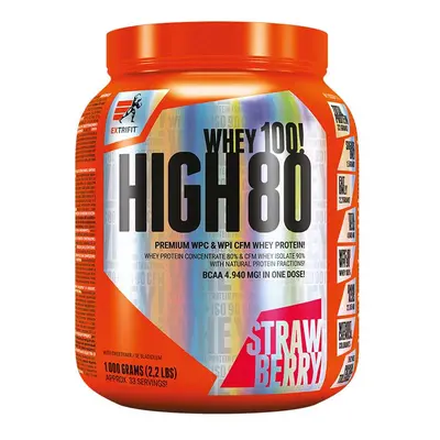 Extrifit High Whey 80 1000 g jahoda