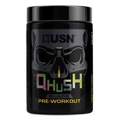 USN Qhush Black Pre - Workout 220g frosted lemon