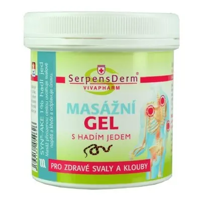 VIVAPHARM SerpensDerm masážní gel hadí jed 250ml