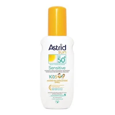 Astrid SUN Sensitive KIDS mléko na opalování sprej OF50+ 150ml