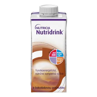 NUTRIDRINK S PŘÍCHUTÍ ČOKOLÁDOVOU POR SOL 24X200ML