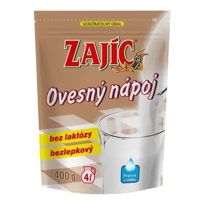 Ovesný nápoj Zajíc sáček 400g DOYPACK