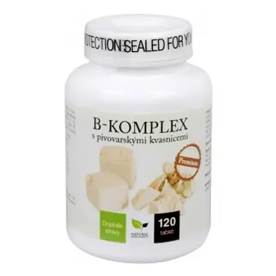 Natural Medicaments B-komplex s pivovarskými kvasnicemi tbl.120