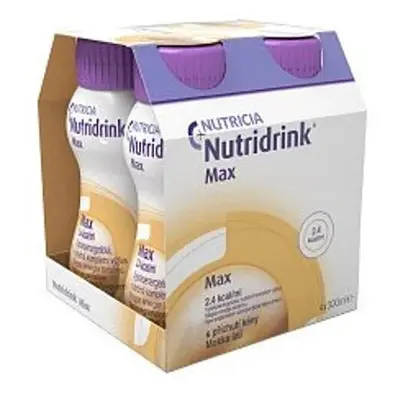 NUTRIDRINK MAX S PŘÍCHUTÍ KÁVY POR SOL 4X300ML