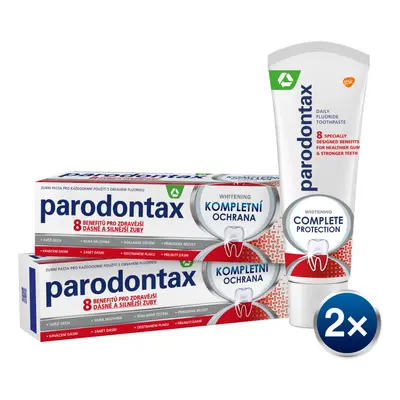 Parodontax Kompletní ochrana Whitening zubní pasta 75ml - balení 2 ks