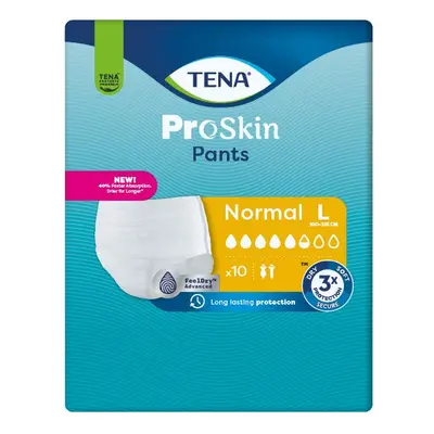 TENA Proskin Pants Normal L Inkontinenční kalhotky 10ks