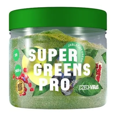 Czech Virus Super Greens Pro jablečný fresh 360g