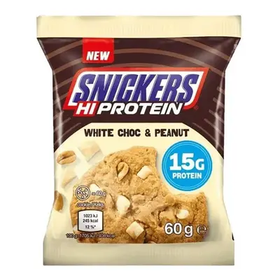 Snickers HiProtein Cookie 60 g white choc peanut