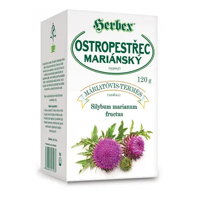 HERBEX Ostropestřec mariánský čaj sypaný 120g