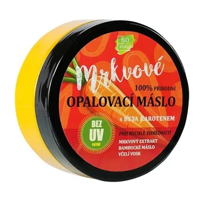 VIVACO mrkvové opalovací máslo bez UV filtrů 150ml