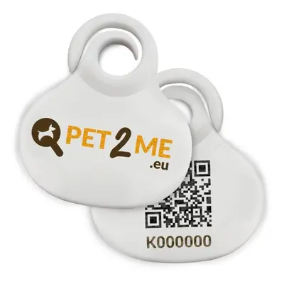 Pet2Me QR identifikační medailonek 1ks