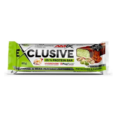 Amix Exclusive Protein Bar 85 g pistachios caramel