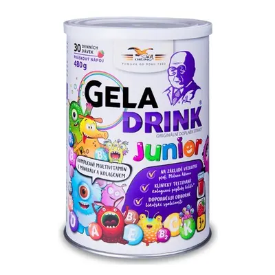 Geladrink Junior nápoj jahoda 480g