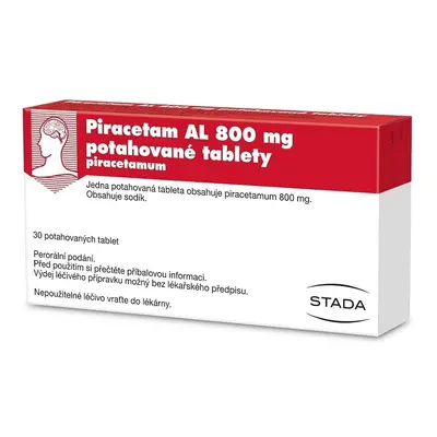 PIRACETAM AL 800MG TBL FLM 30