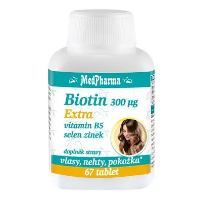 MedPharma Biotin 300mcg Extra tbl.67