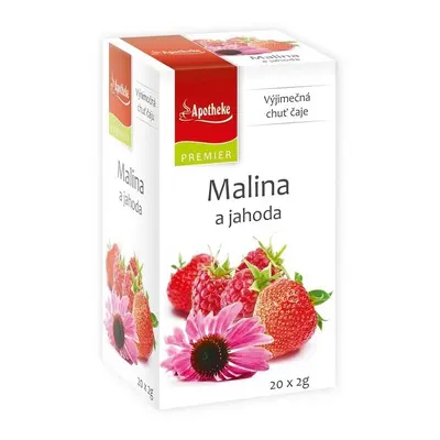 Apotheke Malina+jahoda s echinaceou čaj 20x2g