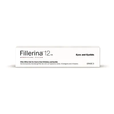 Fillerina 12HA sérum pro vyplnění hlubokých vrásek na oční okolí (stupeň 3), 15 ml