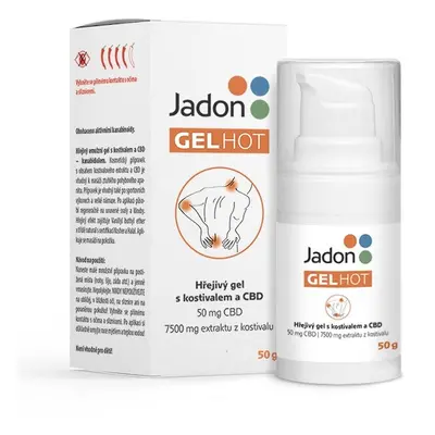 Jadon gel HOT hřejivý gel s kostivalem a CBD 50g