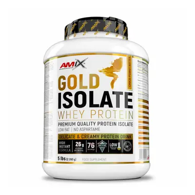 Amix Gold Whey Protein Isolate 2280 g chocolate peanut butter