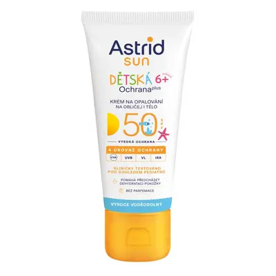 Astrid SUN dětský opalovací krém 6m+ SPF50 75ml