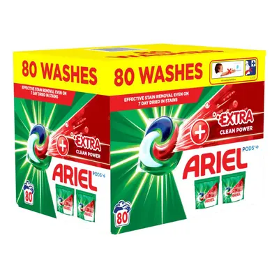 Ariel Plus kapsle Extra Clean krabice 80ks